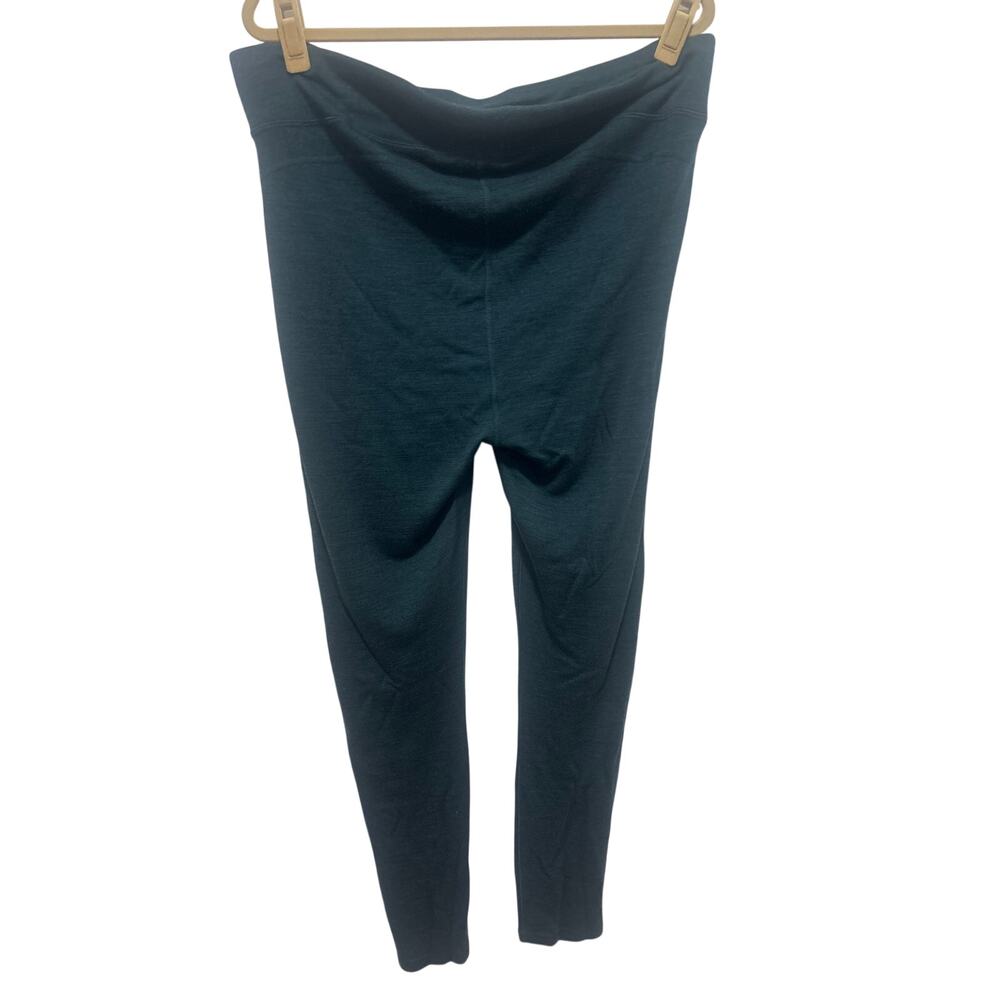 Smartwool 100% Merino Wool Green Thermal Leggings XL - Picture 2 of 6
